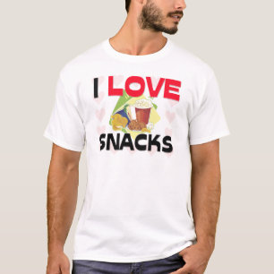 I Love Snacks T-Shirt