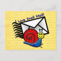 I Love Snail Mail! (The Postcard)