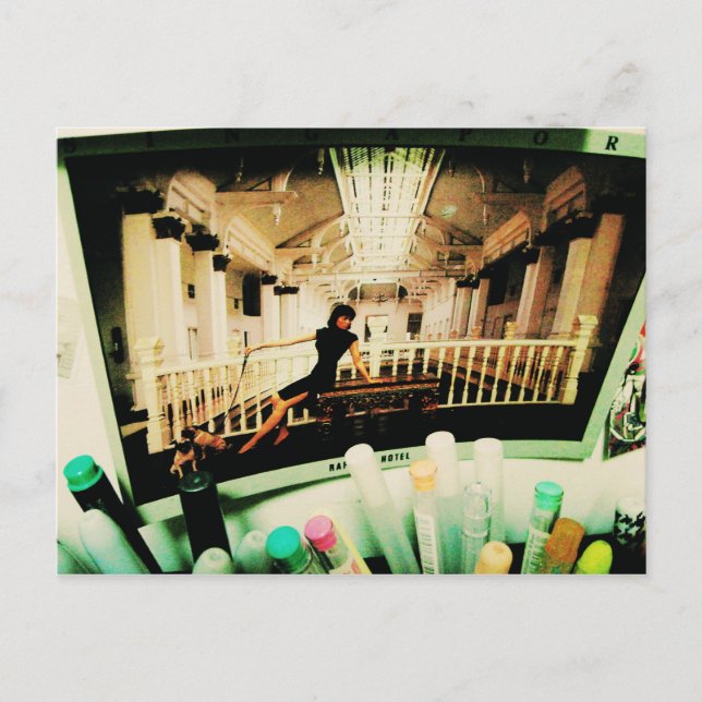 I Love Snailmail - The Girl In The Picture Postcard (Front)