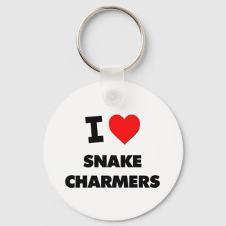 I love Snake Charmers Key Ring