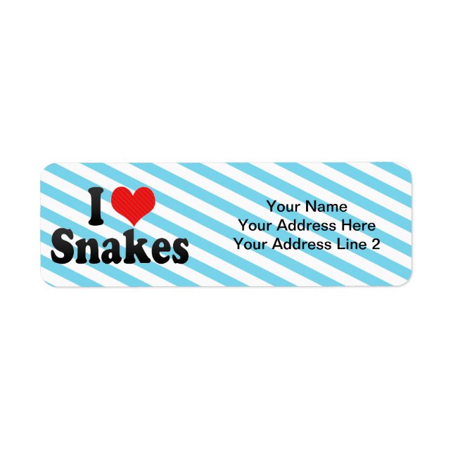 I Love Snakes (Front)