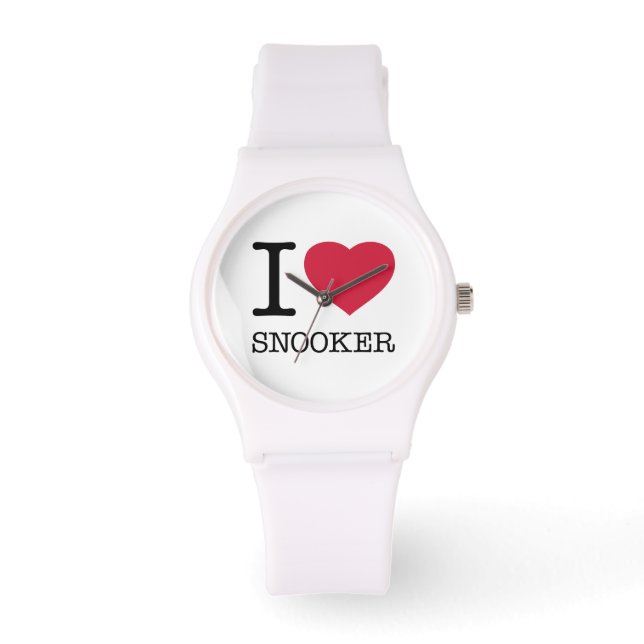 I LOVE SNOOKER WATCH (Front)