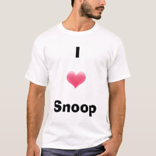 I Love Snoop T-Shirt