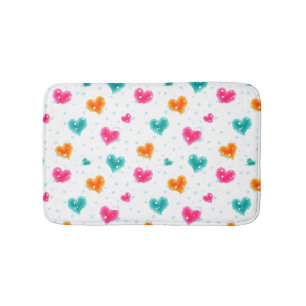 I love snow Christmas Bath Mat