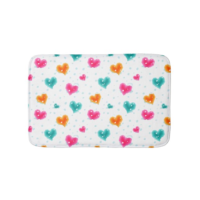 I love snow Christmas Bath Mat (Front)