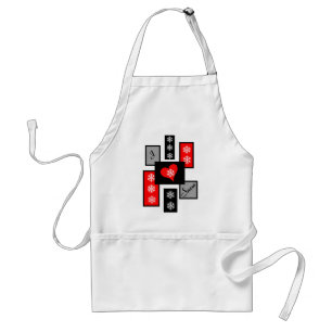 I Love Snow Standard Apron