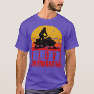 I Love Snowmobiling 1 T-Shirt