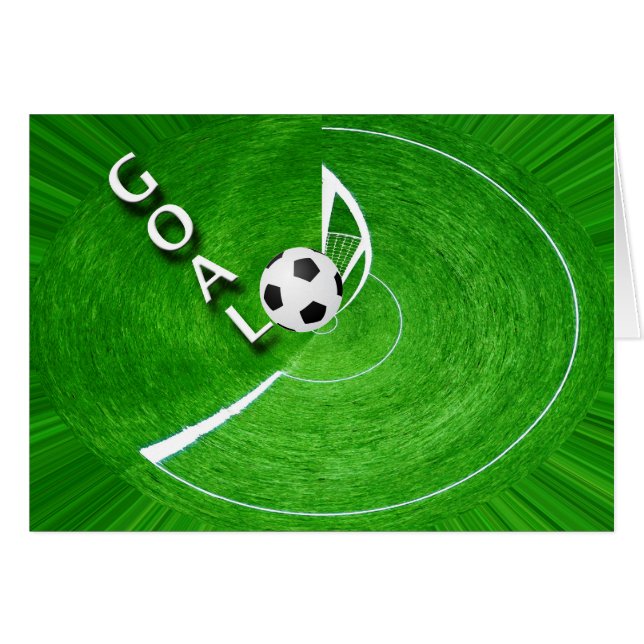 I Love Soccer Blank Customisable (Front Horizontal)