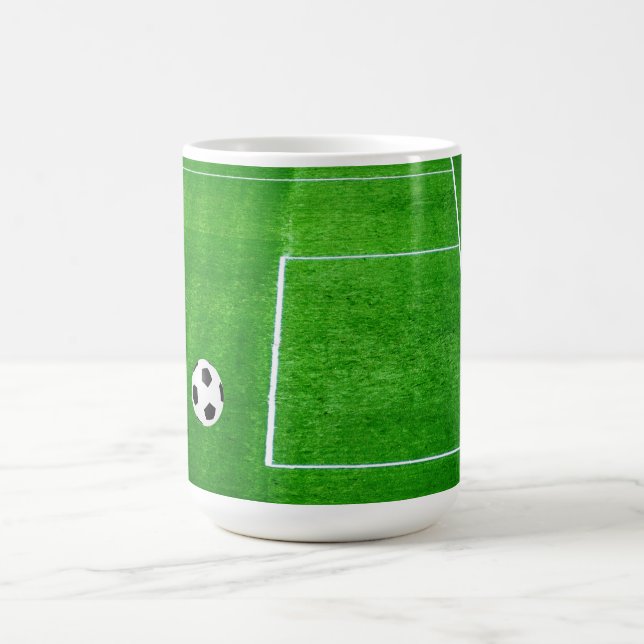 I Love Soccer Blank Customisable Coffee Mug (Center)