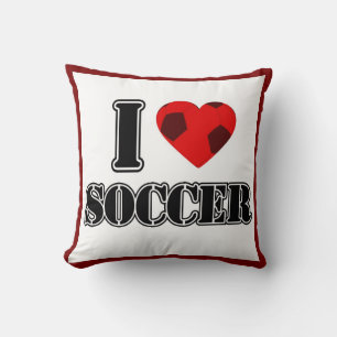 I Love Soccer - Pillow