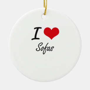 I love Sofas Ceramic Tree Decoration