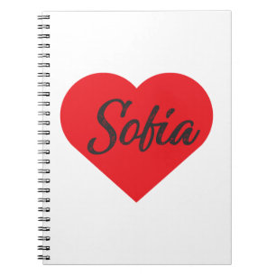 I Love Sofia - Bulgaria Notebook