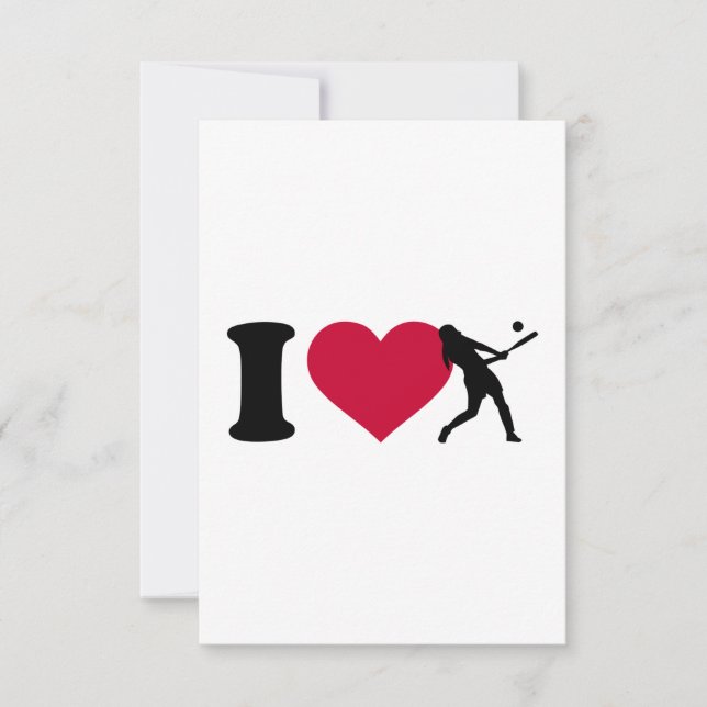 I love Softball (Front)