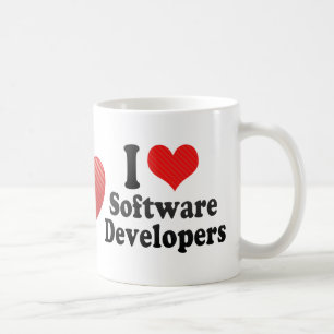 I Love Software Developers Coffee Mug
