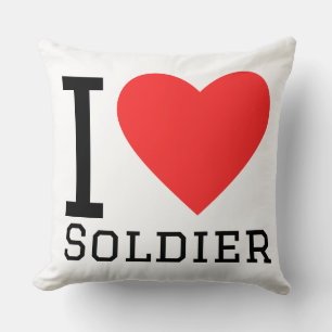 I love soldier cushion