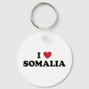 I Love Somalia Key Ring