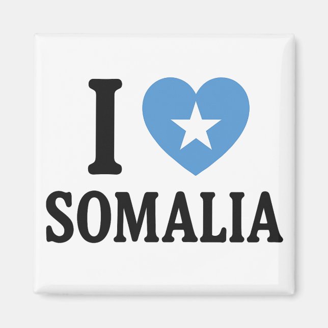 I love Somalia Magnet (Front)