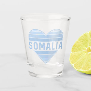 I Love Somalia, Somali Heart Shot Glass