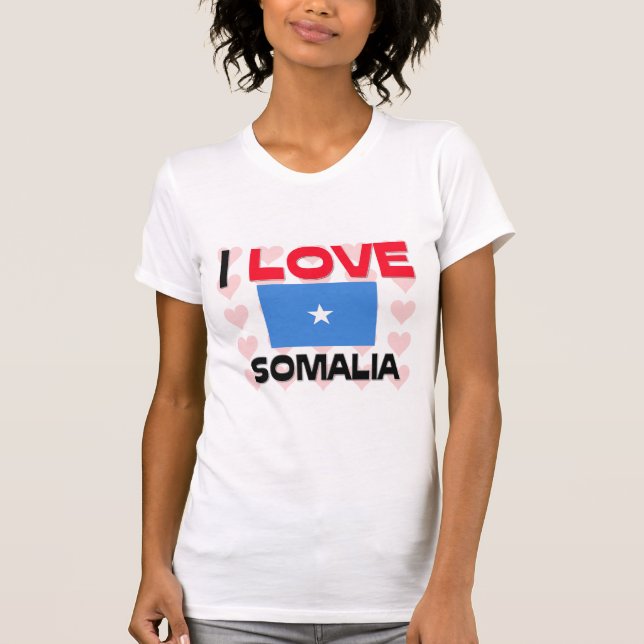 I Love Somalia T-Shirt (Front)