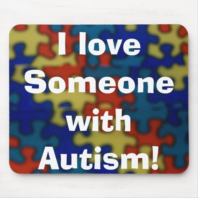 I love Someone ... Mouse Mat (Front)