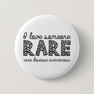 I Love Someone Rare 6 Cm Round Badge