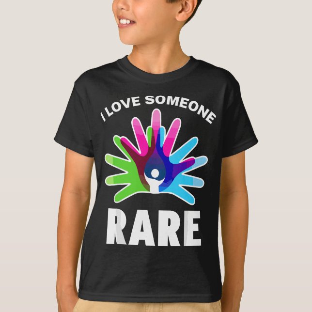 I Love Someone Rare Disease  - Rare Disease Day 20 T-Shirt (Front)