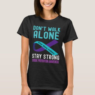 I Love Someone Teal-Purple Suicide Prevention Awar T-Shirt
