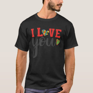 I Love Someone With Autism Awareness Autism Speaks T-Shirt