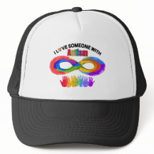 I LOVE SOMEONE WITH AUTISM CAP