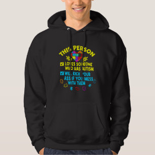 I Love Someone With Autism S Hoodie