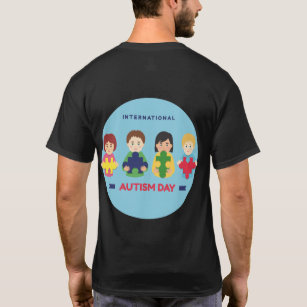 I Love Someone With Autism - World Autism Awarenes T-Shirt