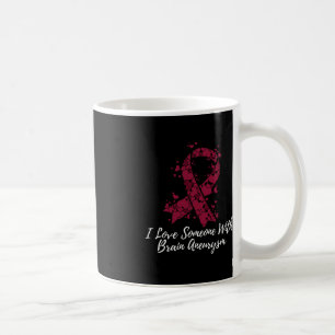 I Love Someone With Brain Aneurysm Awareness Coffee Mug