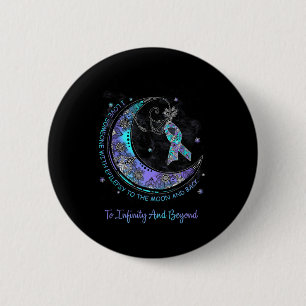 I Love Someone With Epilepsy To The Moon And Back 6 Cm Round Badge