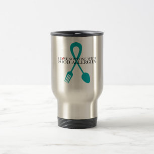 I Love Someone With Food Allergies Travel Mug