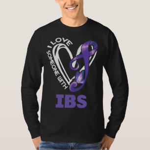 I Love Someone With IBS Irritable Bowel Syndrome A T-Shirt