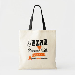 I Love Someone With Leukaemia Tote Bag