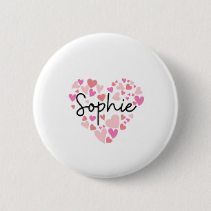 I love Sophie 6 Cm Round Badge