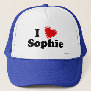 I Love Sophie Trucker Hat