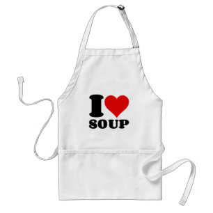 I LOVE SOUP STANDARD APRON