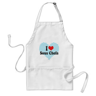 I Love Sous Chefs Standard Apron