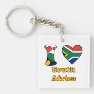 I love South Africa Key Ring