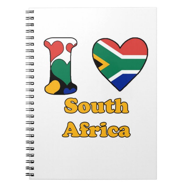 I love South Africa Notebook (Front)