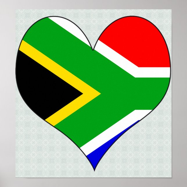 I Love South Africa Poster (Front)