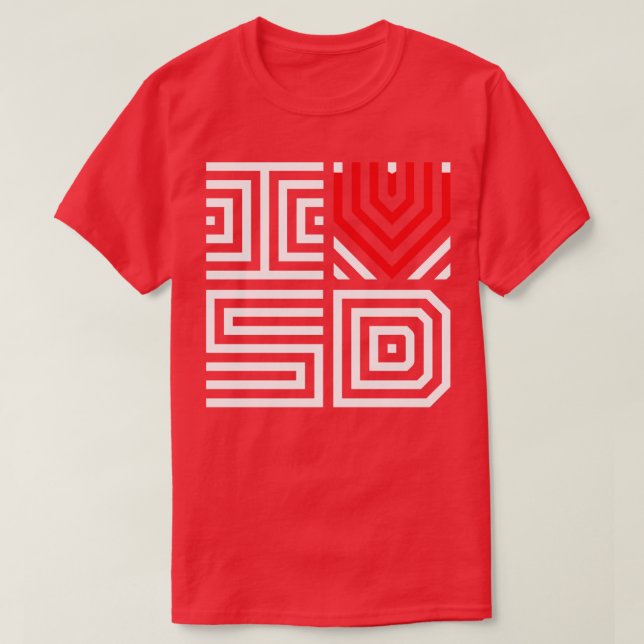 I Love South Dakota  2 T-Shirt (Design Front)