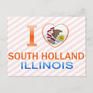 I Love South Holland, IL Postcard