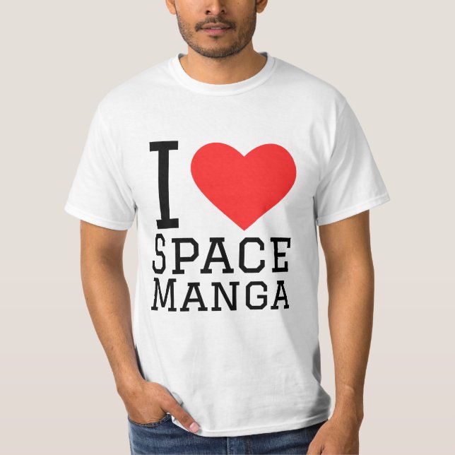 I love space manga T-Shirt (Front)