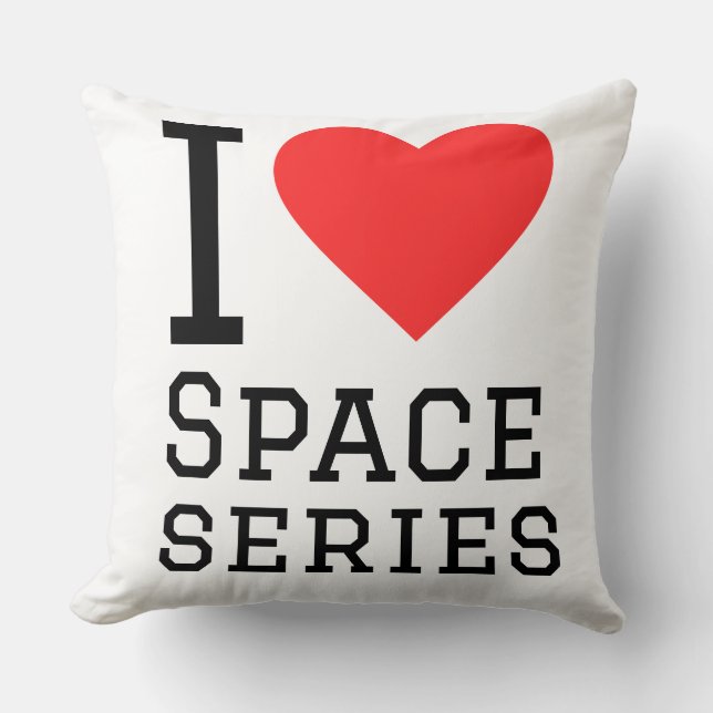 I love space series cushion (Front)