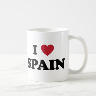 I Love Spain Coffee Mug