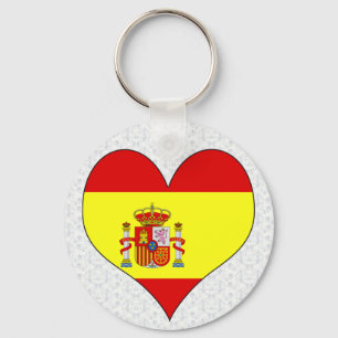 I Love Spain Key Ring