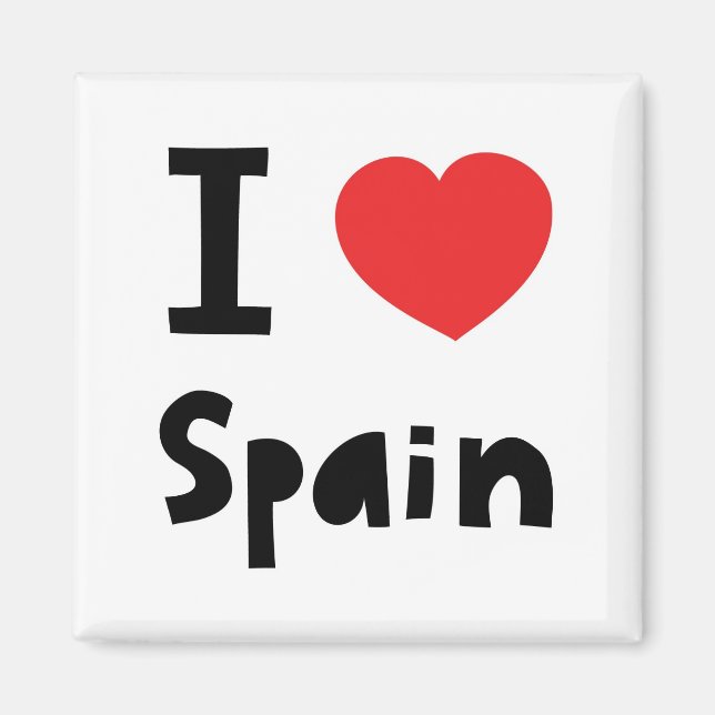 I love Spain Magnet (Front)